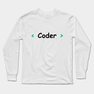 Coder Long Sleeve T-Shirt